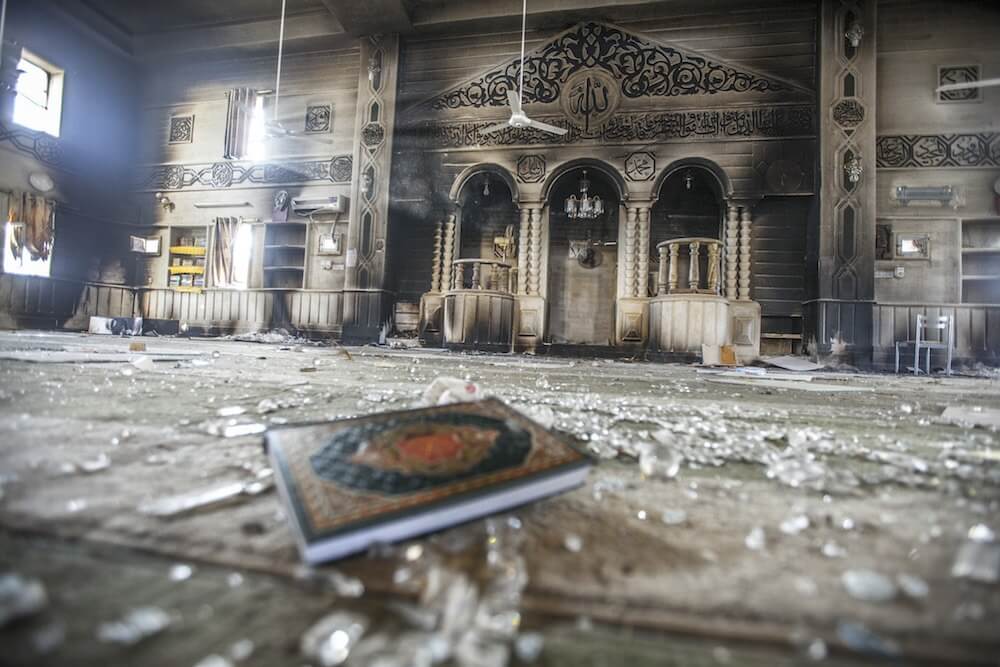 Destructed Sinjar, Iraq 2016