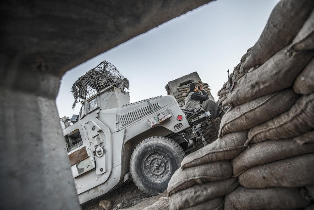 Destructed Sinjar, Iraq 2016