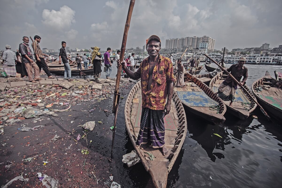 Workers in Dhaka, Bangladesh 2015